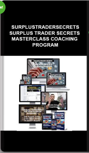 Surplustradersecrets – Surplus Trader Secrets Masterclass Coaching Program