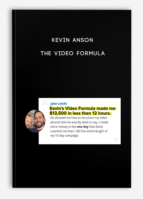 The Video formula by Kevin Anson