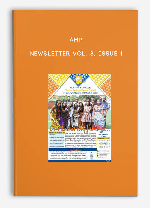 AMP – Newsletter Vol. 3 Issue 1
