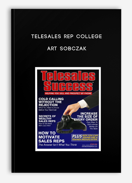 Telesales Rep College – Art Sobczak
