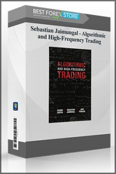 Sebastian Jaimungal – Algorithmic and High-Frequency Trading