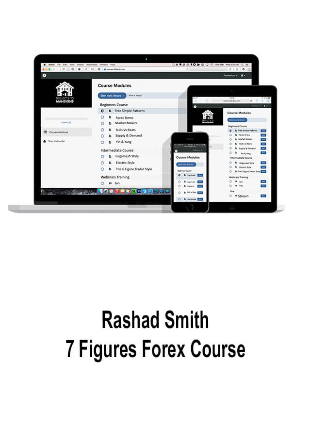 Rashad Smith – 7 Figures Forex Course