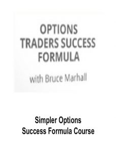 Simpler Options – Success Formula Course