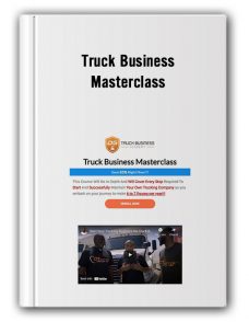 Truck Business Masterclass – Truck Business Academy