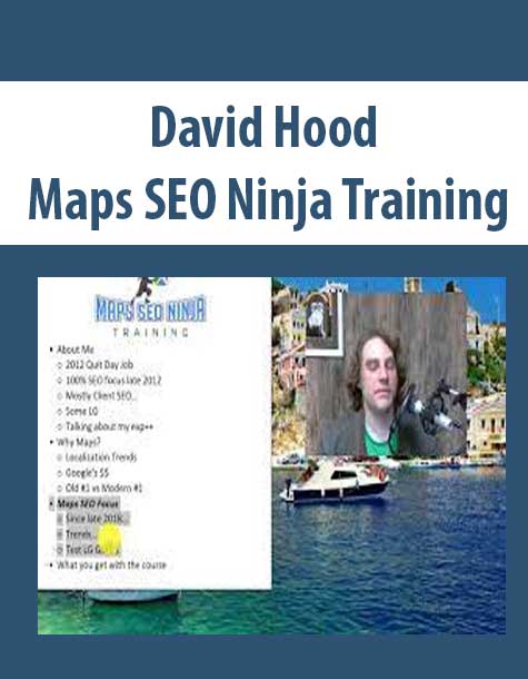 David Hood – Maps SEO Ninja Training
