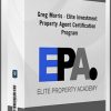 Greg Morris – Elite Investment Property Agent Certification Program