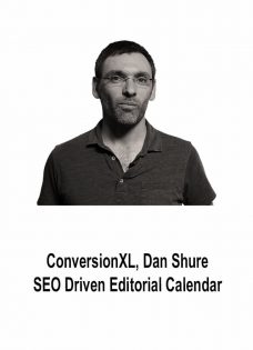 ConversionXL & Dan Shure – SEO Driven Editorial Calendar