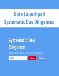 Note Launchpad – Systematic Due Diligence