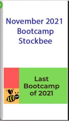 NOVEMBER 2021 BOOTCAMP – STOCKBEE
