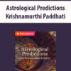 Astrological Predictions with Krishnamurthi Paddhati
