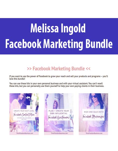 Melissa Ingold – Facebook Marketing Bundle