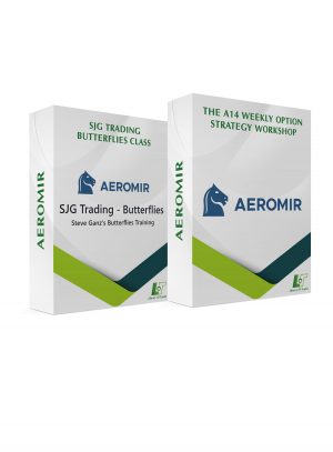 Aeromir Package: The A14 Weekly Option Strategy Workshop – Amy Meissner + SJG Trading: Butterflies Class – Steve Ganz