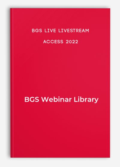 BGS Live Livestream Access 2022
