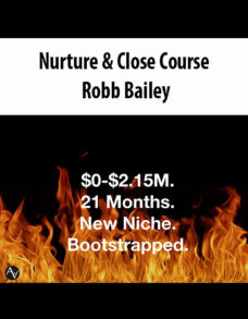 Nurture & Close Course By Robb Bailey