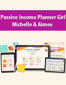 Passive Income Planner Girl By Michelle & Aimee