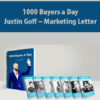1000 Buyers a Day By Justin Goff – Marketing Letter