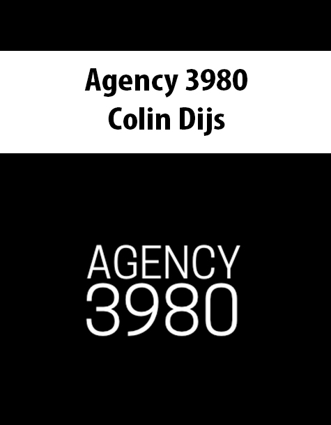 Agency 3980 By Colin Dijs