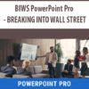 BIWS PowerPoint Pro – BREAKING INTO WALL STREET