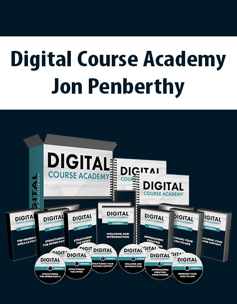 Digital Course Academy By Jon Penberthy