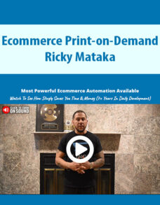 Ecommerce Print-on-Demand By Ricky Mataka