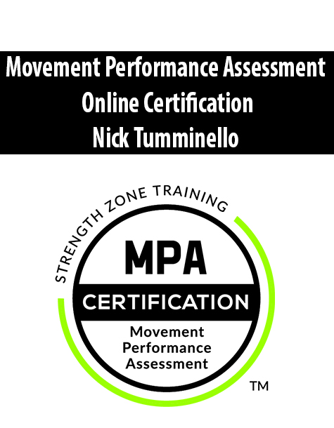 Movement Performance Assessment Online Certification By Nick Tumminello