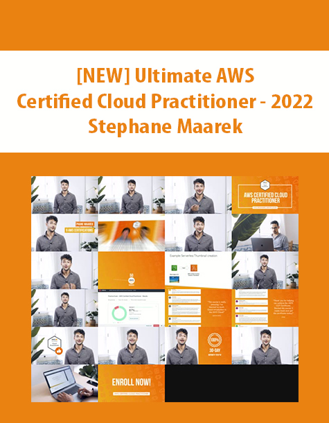 [NEW] Ultimate AWS Certified Cloud Practitioner – 2022 By Stephane Maarek