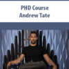 PHD Course By Andrew Tate