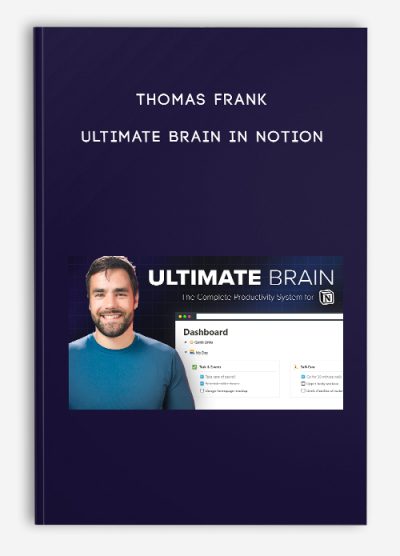Thomas Frank – Ultimate Brain in Notion