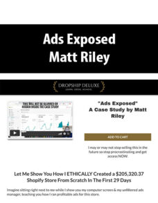 Ads Exposed By Matt Riley