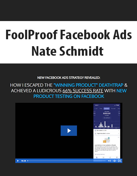 FoolProof Facebook Ads By Nate Schmidt