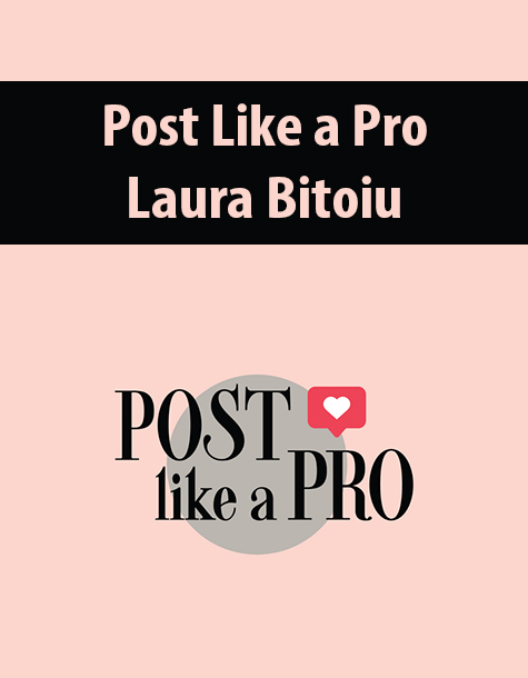 Post Like a Pro By Laura Bitoiu