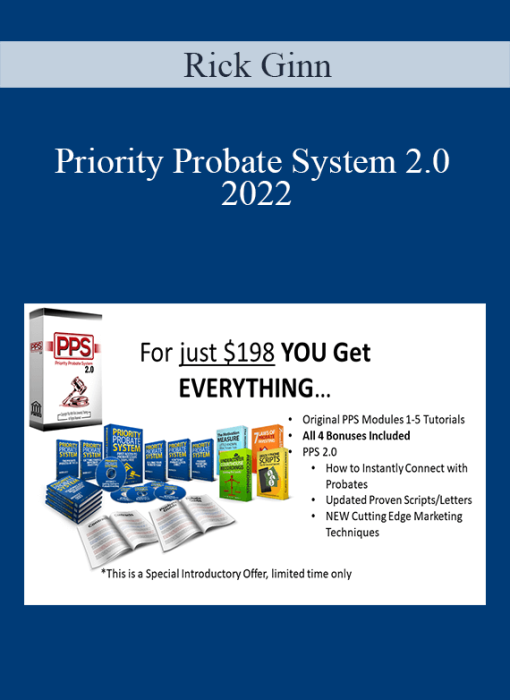 Rick Ginn – Priority Probate System 2.0 2022
