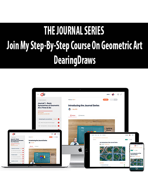 THE JOURNAL SERIES – Join My Step-By-Step Course On Geometric Art By DearingDraws