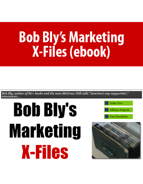 Bob Bly’s Marketing X-Files (ebook)