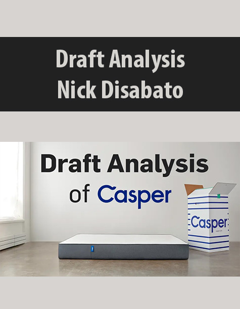 Draft Analysis By Nick Disabato