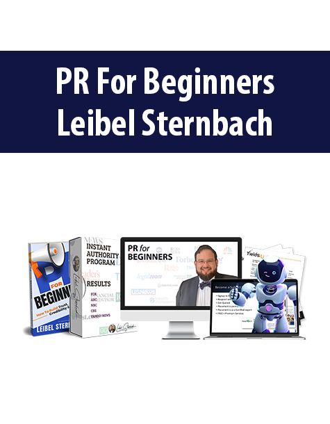 PR For Beginners By Leibel Sternbach