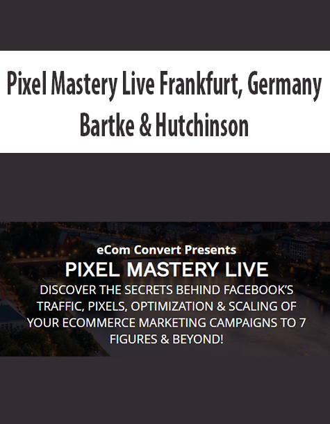 Pixel Mastery Live Frankfurt, Germany By Bartke & Hutchinson