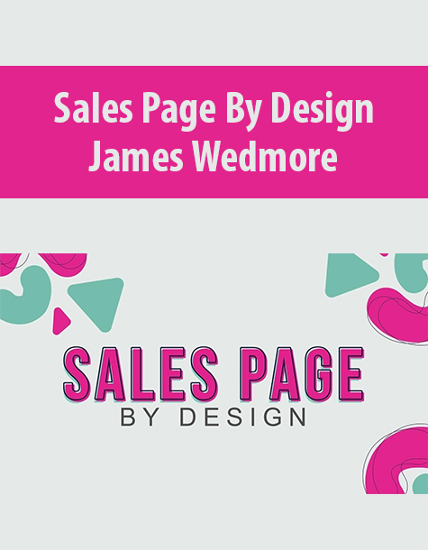 Sales Page By Design By James Wedmore