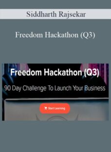 Siddharth Rajsekar – Freedom Hackathon (Q3)