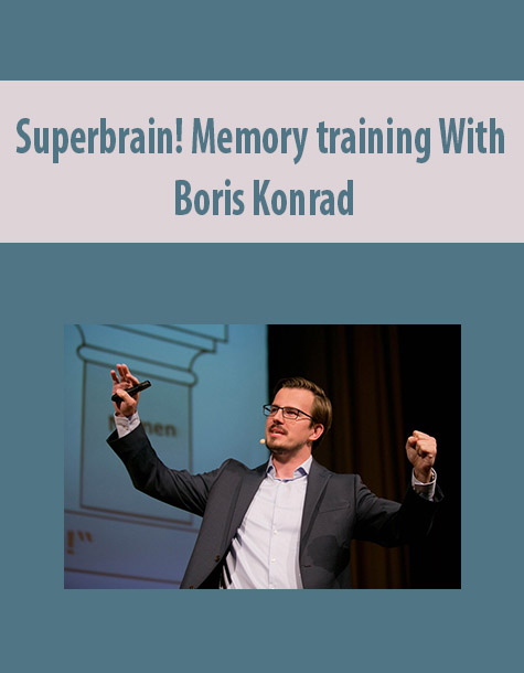 Superbrain! Memory training With Boris Konrad