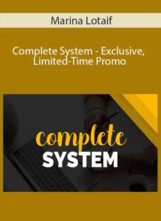 Marina Lotaif – Complete System – Exclusive, Limited-Time Promo