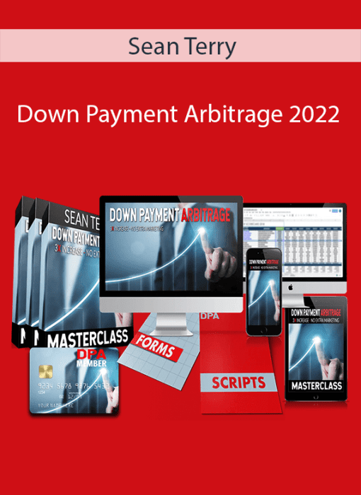 Sean Terry – Down Payment Arbitrage 2022