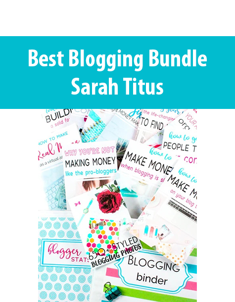 Best Blogging Bundle By Sarah Titus