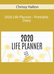 Chrissy Halton – 2020 Life Planner – Printable Diary