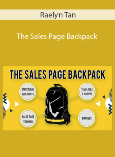 Raelyn Tan – The Sales Page Backpack