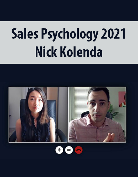 Sales Psychology 2021 By Nick Kolenda