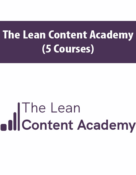 The Lean Content Academy (5 Courses)