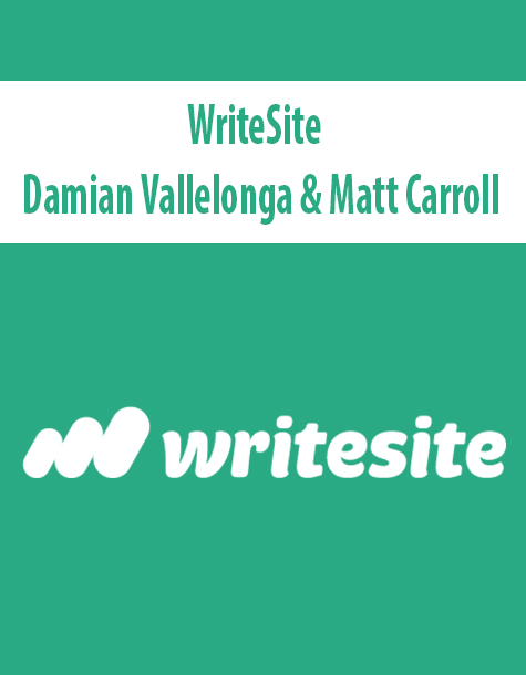 WriteSite By Damian Vallelonga & Matt Carroll