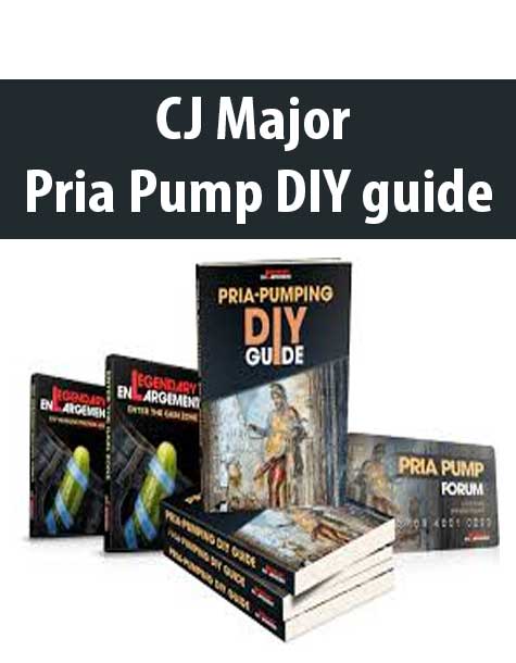 CJ Major – Pria Pump DIY guide