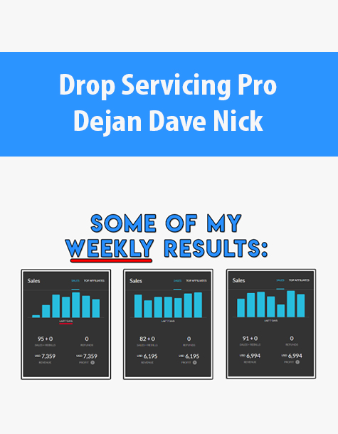 Drop Servicing Pro By Dejan Dave Nick